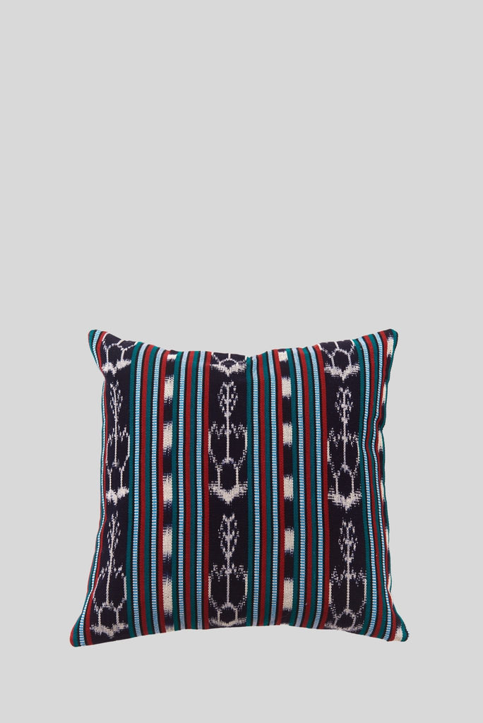 No.13: Ikat Indigo Red Pillow Case